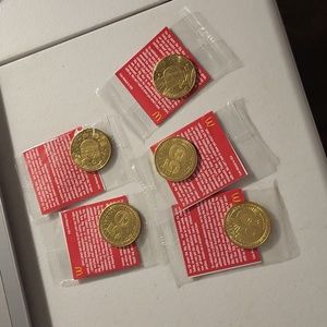 McDonald's big Mac coin set